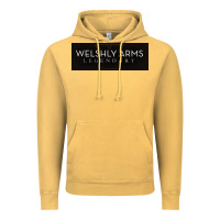 Vintage Mustard welshly arms 005 Vintage Hoodie - linhVisuals