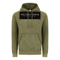 Vintage Olive welshly arms 005 Vintage Hoodie - linhVisuals