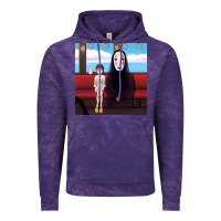 Cloud Purple spirited away (3) Vintage Hoodie - linhVisuals