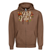 Chestnut fall vibes Zipper Hoodie - JahusDesignShop