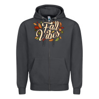 Smoke fall vibes Zipper Hoodie - JahusDesignShop