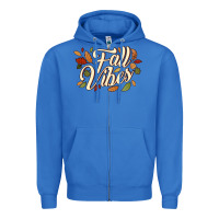 True Royal fall vibes Zipper Hoodie - JahusDesignShop