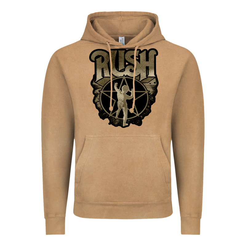 Rush Grey Vintage Hoodie by linhVisuals | Teevron