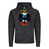 Vintage Black rush transparent Vintage Hoodie - linhVisuals