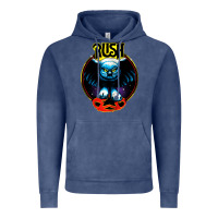 Vintage Denim rush transparent Vintage Hoodie - linhVisuals