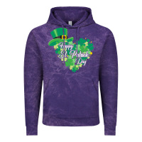 Cloud Purple happy st patricks day funny irish Vintage Hoodie - linhVisuals