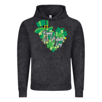 Vintage Black happy st patricks day funny irish Vintage Hoodie - linhVisuals