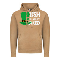 Vintage Camel irish you were naked funny st patrick day Vintage Hoodie - linhVisuals