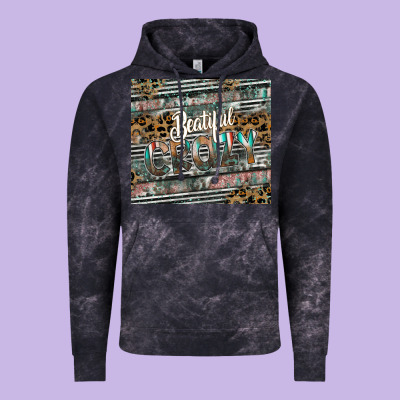 Beautiful Crazy Vintage Hoodie Designed By Cowhidedigitalart