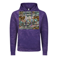 Cloud Purple beautiful crazy Vintage Hoodie - CowhideDigitalArt