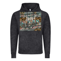 Vintage Black beautiful crazy Vintage Hoodie - CowhideDigitalArt