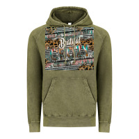 Vintage Olive beautiful crazy Vintage Hoodie - CowhideDigitalArt