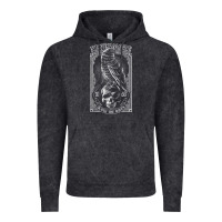 Vintage Black edgar allen poe the raven nevermore t shirt Vintage Hoodie - linhVisuals