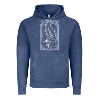 Vintage Denim edgar allen poe the raven nevermore t shirt Vintage Hoodie - linhVisuals