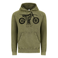 Vintage Olive YZ450F Eli Tomac Motorcycles Vintage Hoodie - linhVisuals