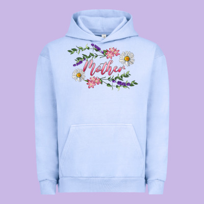 Floral Daisy Mother Urban Hoodie Designed By Ranaportraitstore