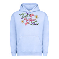 Pigment Grape Ice Floral Daisy Mother Urban Hoodie - RanaPortraitStore