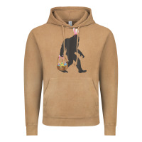 Vintage Camel funny bigfoot easter design with easter basket and bigfoot t shirt Vintage Hoodie - linhVisuals