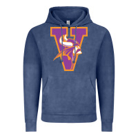 Vintage Denim missouri valley college vikings vectorized Vintage Hoodie - linhVisuals