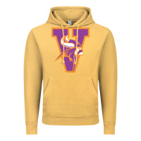 Vintage Mustard missouri valley college vikings vectorized Vintage Hoodie - linhVisuals