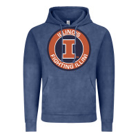 Vintage Denim illinois fighting illini Vintage Hoodie - linhVisuals
