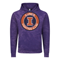 Cloud Purple illinois fighting illini Vintage Hoodie - linhVisuals