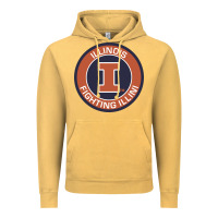 Vintage Mustard illinois fighting illini Vintage Hoodie - linhVisuals