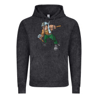Vintage Black montana technological university orediggers vectorized Vintage Hoodie - linhVisuals