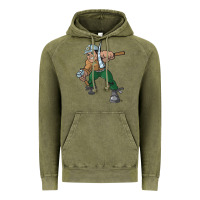 Vintage Olive montana technological university orediggers vectorized Vintage Hoodie - linhVisuals