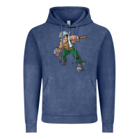 Vintage Denim montana technological university orediggers vectorized Vintage Hoodie - linhVisuals