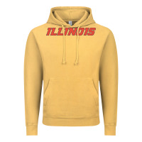 Vintage Mustard illinois fighting illini Vintage Hoodie - linhVisuals