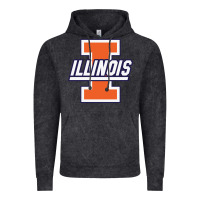 Vintage Black illinois fighting illini Vintage Hoodie - linhVisuals