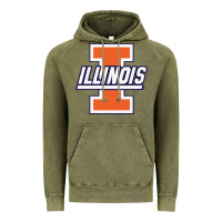 Vintage Olive illinois fighting illini Vintage Hoodie - linhVisuals