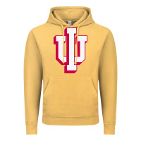 Vintage Mustard indiana hoosiers Vintage Hoodie - linhVisuals