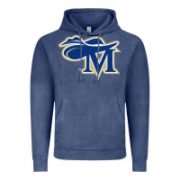 Vintage Denim montreat college cavaliers vectorized Vintage Hoodie - linhVisuals