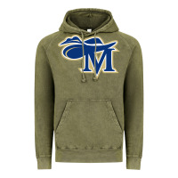 Vintage Olive montreat college cavaliers vectorized Vintage Hoodie - linhVisuals