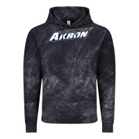 Cloud Black akron university Vintage Hoodie - linhVisuals