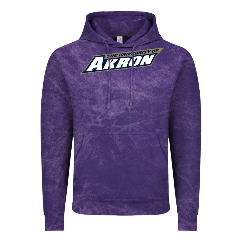 Akron University Vintage Hoodie by linhVisuals | Teevron