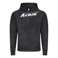 Vintage Black akron university Vintage Hoodie - linhVisuals