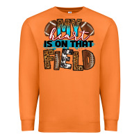 Carrot my heart is on that field football Premium Sweatshirt - RanaPortraitStore