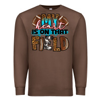 Chestnut my heart is on that field football Premium Sweatshirt - RanaPortraitStore