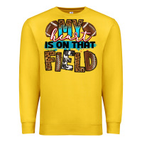 Lemon my heart is on that field football Premium Sweatshirt - RanaPortraitStore