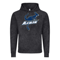 Vintage Black university of akron Vintage Hoodie - linhVisuals