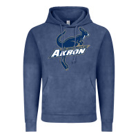 Vintage Denim university of akron Vintage Hoodie - linhVisuals