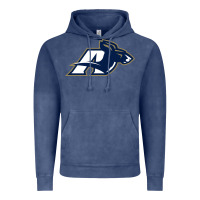 Vintage Denim akron university zips Vintage Hoodie - linhVisuals