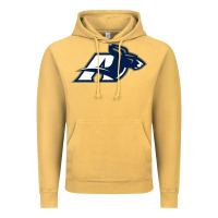Vintage Mustard akron university zips Vintage Hoodie - linhVisuals