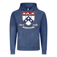 Vintage Denim the pennsylvania quakers Vintage Hoodie - linhVisuals