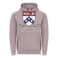 Vintage Zinc the pennsylvania quakers Vintage Hoodie - linhVisuals