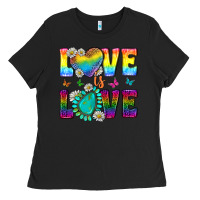 Black Western Love LGBTQ Tumbler Ladies Tee - BundleAndBundleShop