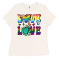 Bone Western Love LGBTQ Tumbler Ladies Tee - BundleAndBundleShop